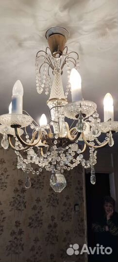 Хрустальная люстра СССР