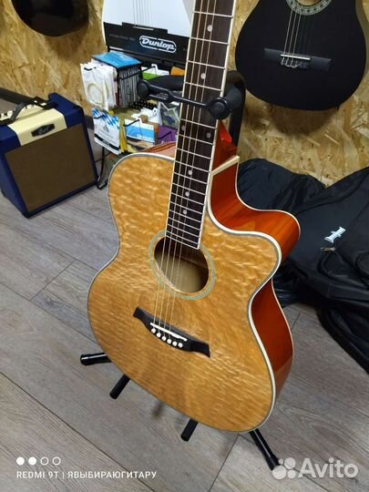 Гитара акустическая Caraya, комплект (новая)