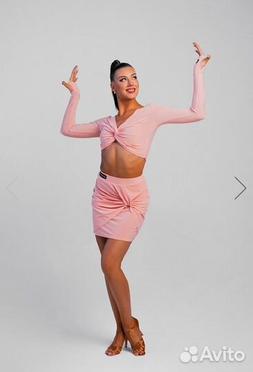 Тренировочная юбка для бальных танцев