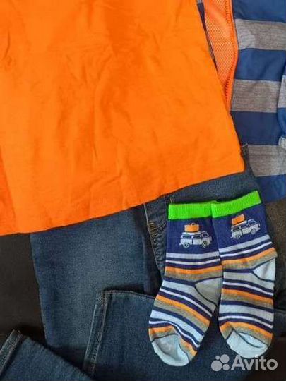 Лонгслив и джинсы Carter's на 2 года