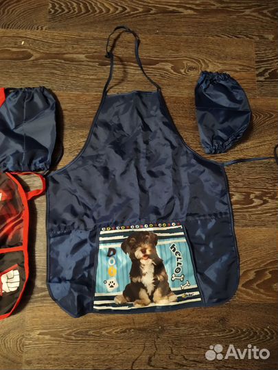 Фартук детский для уроков труда и рисования