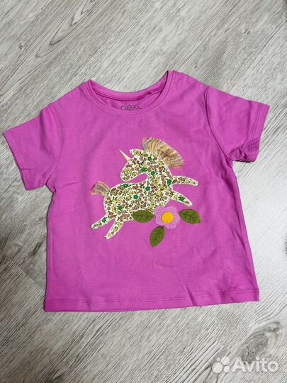 Футболка для девочки 86-92