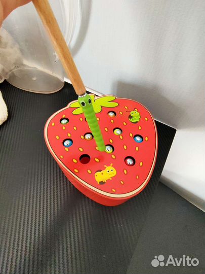 Магнитная рыбалка червячки