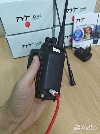 Рация TYT 390 10W с АКБ 3600 mAh Type-C