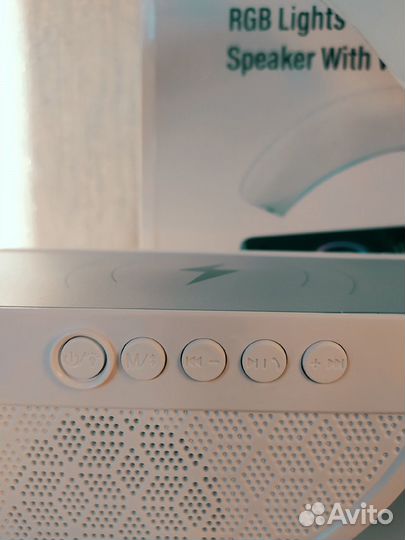 Портативная колонка bluetooth ночник