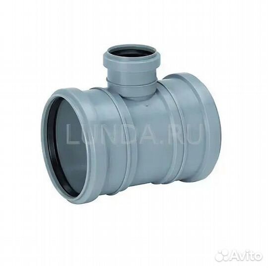 Тройник Ф75 пвх