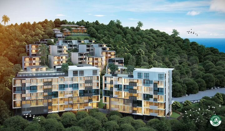 Квартира-студия, 33,6 м² (Таиланд)