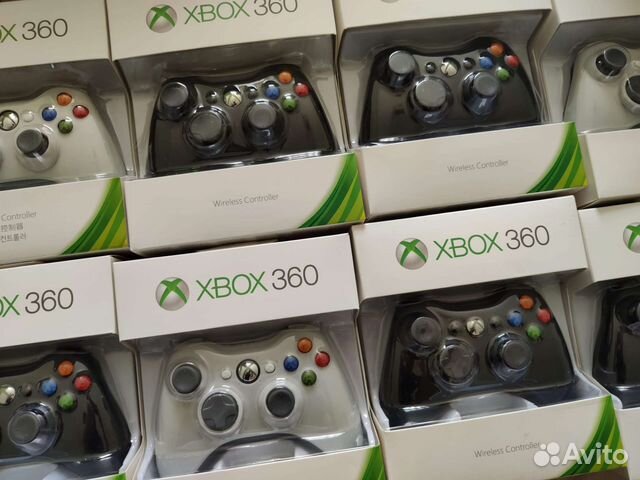 Геймпады для Xbox360 проводные/беспроводные
