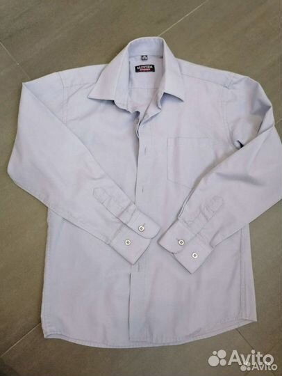 Рубашки школьные 122-128