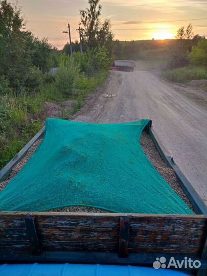 Щебень /песок с доставкой