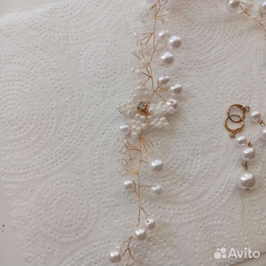 Украшение для волос на свадьбу