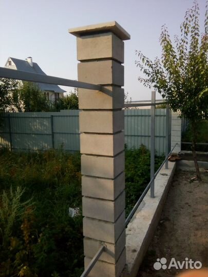 Блоки для забора