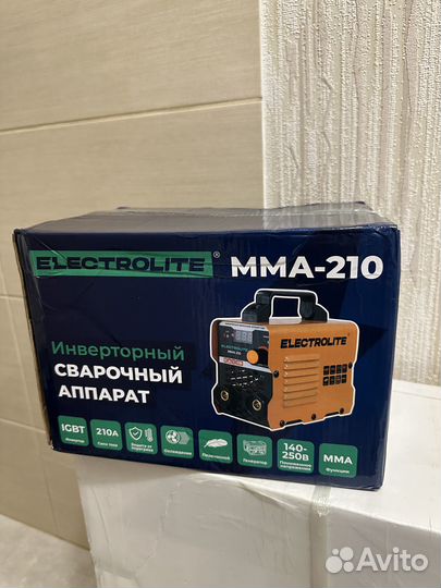 Cварoчный инвертoрный аппарат Elеctrоlitе mma-210