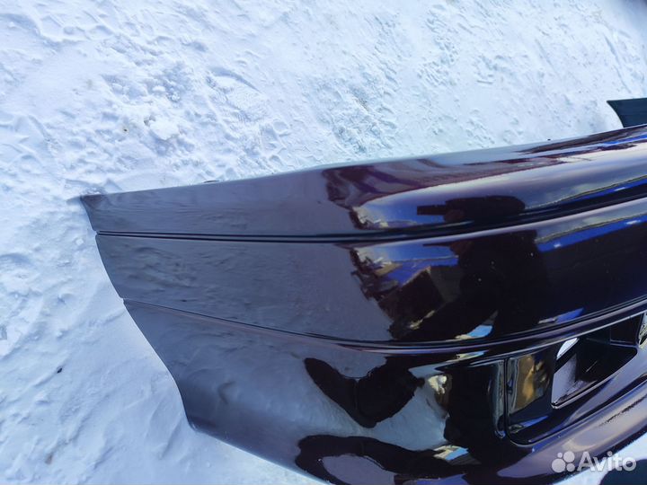 Бампер передний 2114 спорт цвет портвейн (брак)