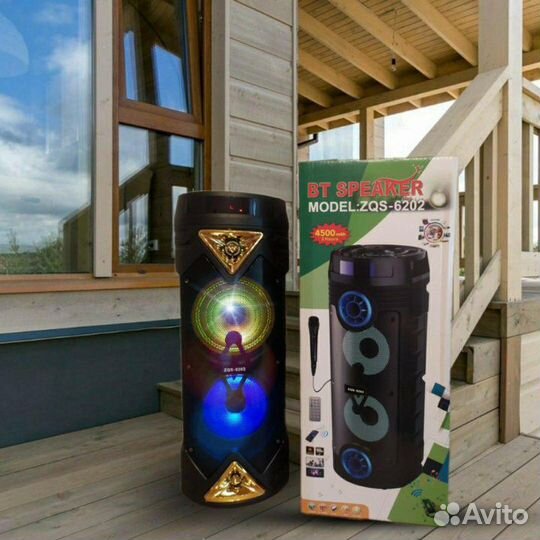 Большая колонка BT Speaker с микрофоном