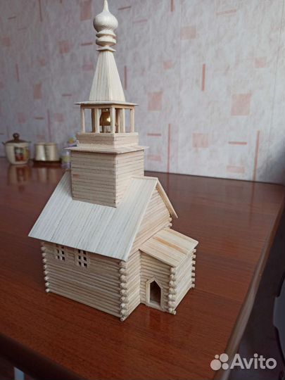 Сувенир Домик со спичек