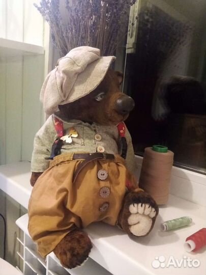 Мишка тедди ручной работы