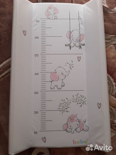 Пеленальная доска на кроватку