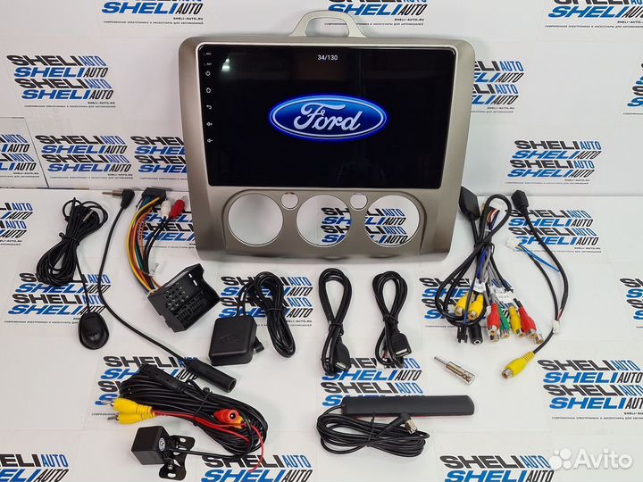 Магнитола S3GT на Ford Focus 2 4/32 8 ядер