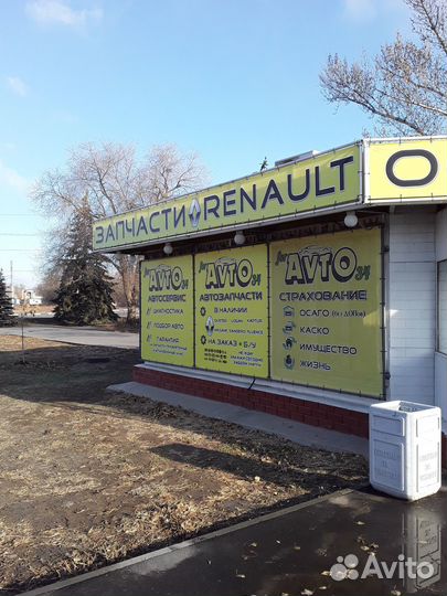 Амортизатор задний на renault logan 1