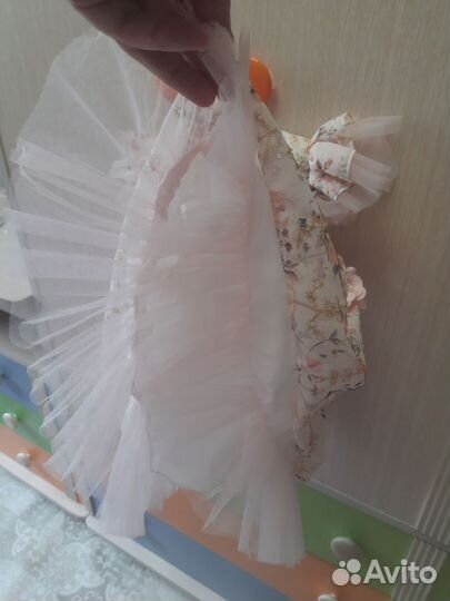 Платье очаровательное р.68-74