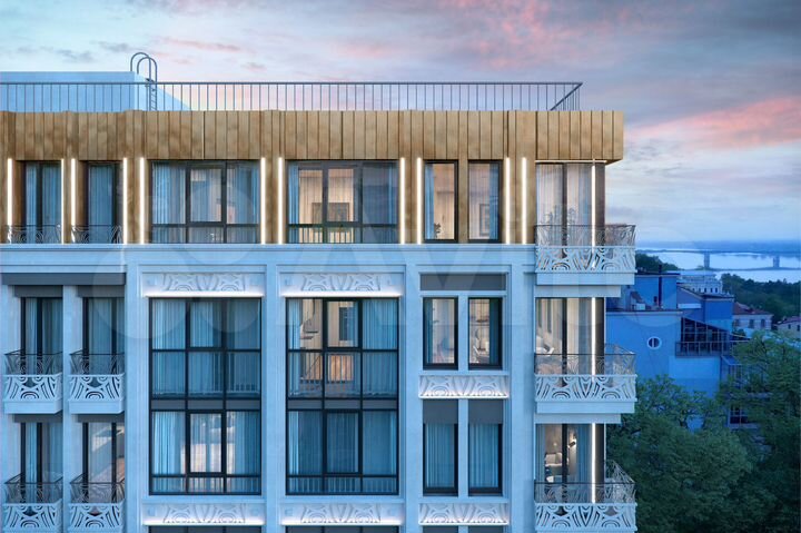 2-к. квартира, 63,6 м², 3/6 эт.