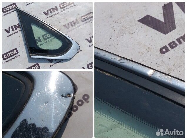 Стекло кузовное заднее левое Nissan Almera G15