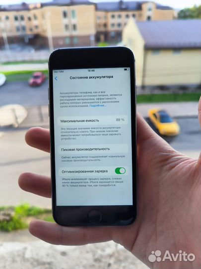 iPhone 6s 64gb акб 89