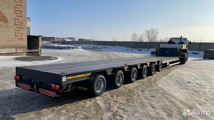 Полуприцеп трал (тяжеловоз) Juterborg 985244, 2024