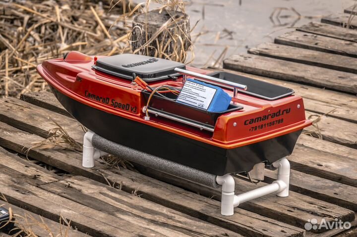 Прикормочный кораблик с усиленным акб 25000mAh