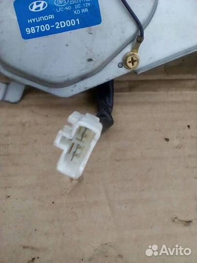 Моторчик заднего дворника Hyundai Elantra