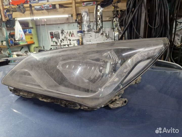 Фара на hyundai solaris 2016