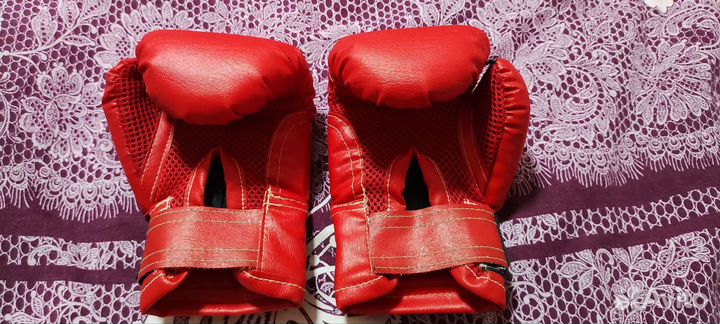 Перчатки для бокса размер 5 (примерно до 8 лет)