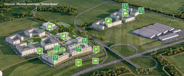 1-к. квартира, 31,8 м², 3/8 эт.