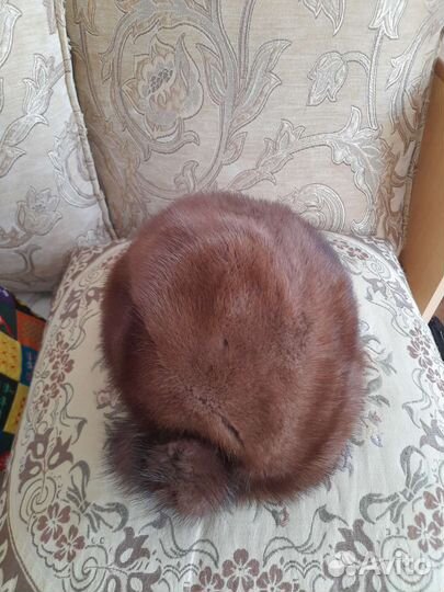 Шапка норковая 58 размер женская