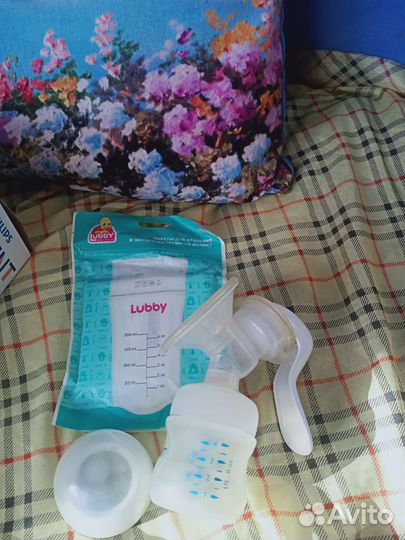 Молокоотсос Авент ручной