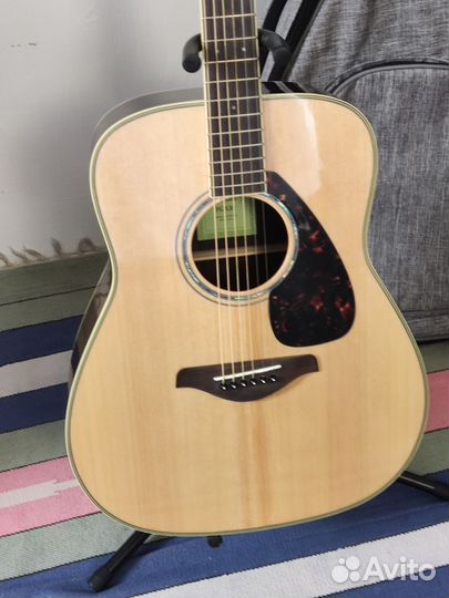 Акустическая гитара yamaha fg830 под заказ