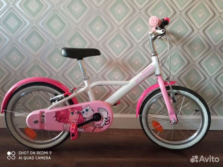 Детский велосипед btwin 16