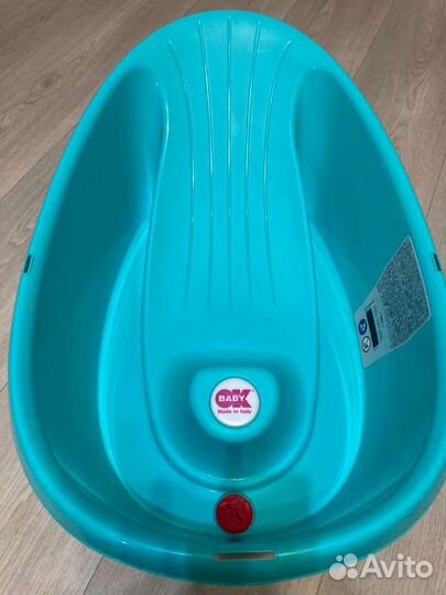 Ванночка для купания с горкой