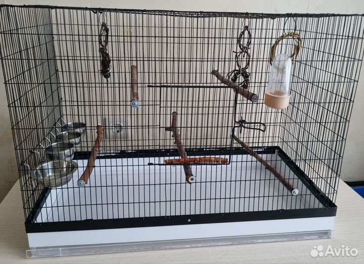 Клетка для птиц, попугаев в60 ш40 д80