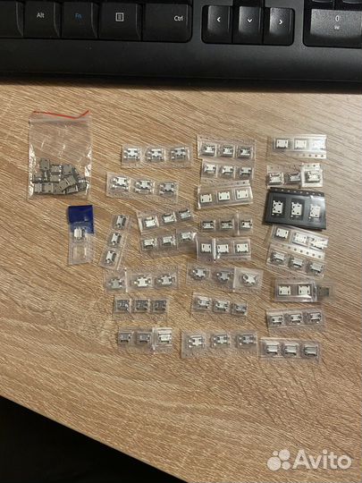 Разъемы micro usb (5p)