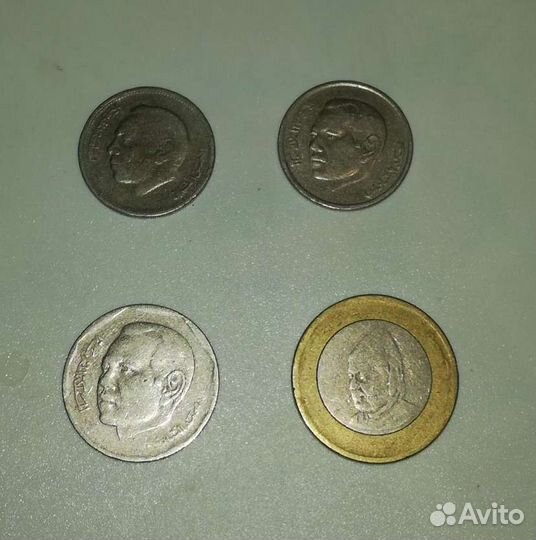 Марокко, 4 монеты