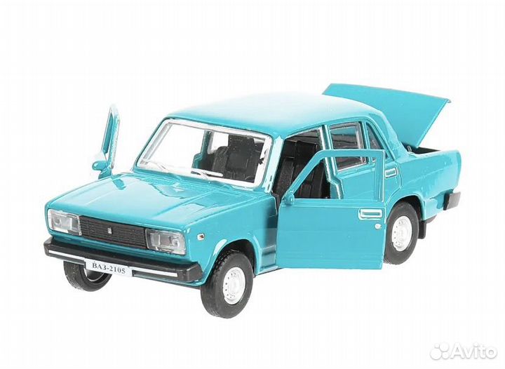 Металлическая модель «ваз-2105 «Жигули»