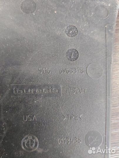 Съемный коврик Bmw X5 4.8I E70 N62N 4.8I 2008