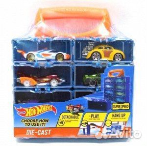 Hot Wheels Хот Вилс Машинки в кейсе 8в1 (618-08)