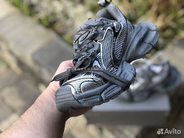 Кроссовки Balenciaga 3XL Grey женские