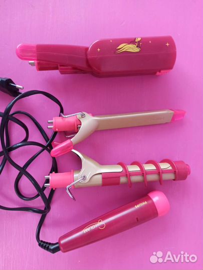 Philips girl glam утюжок, плойка, выпрямитель