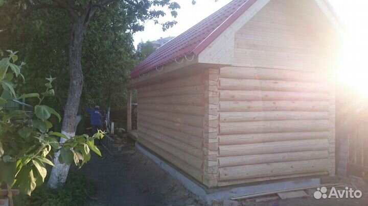 Подъём деревянных домов, бань