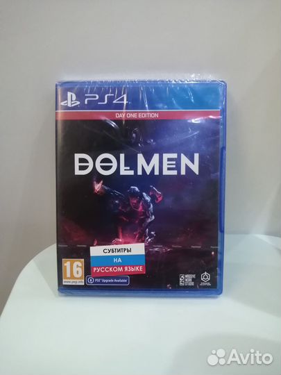 Игра PS 4 и 5 Dolmen. Диск новый, в пленке
