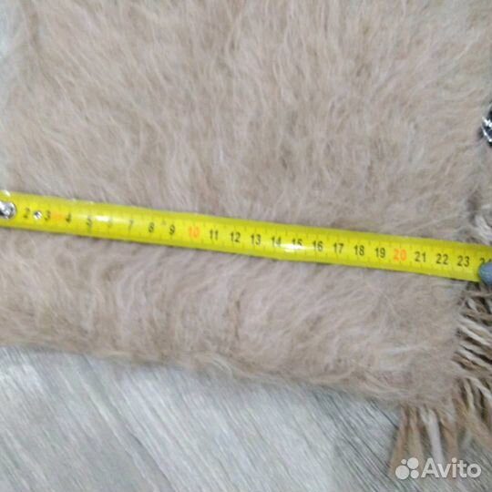 Шарф из шерсти ламы